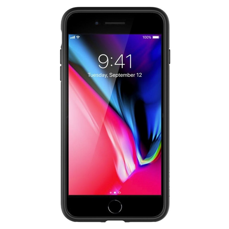 Spigen Ultra Hybrid 2 Case iPhone 8 Plus/7 Plus Zwart - 4