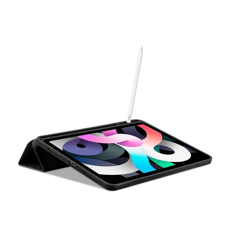 Spigen Urban Fit iPad Air 10-9 inch 2020 hoesje Zwart 06