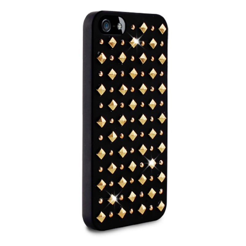 Puro Studs Backcover iPhone 5/5S Black - 2