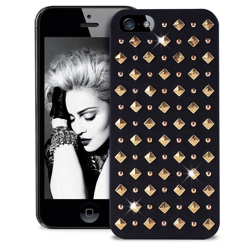 Puro Studs Backcover iPhone 5/5S Black - 3