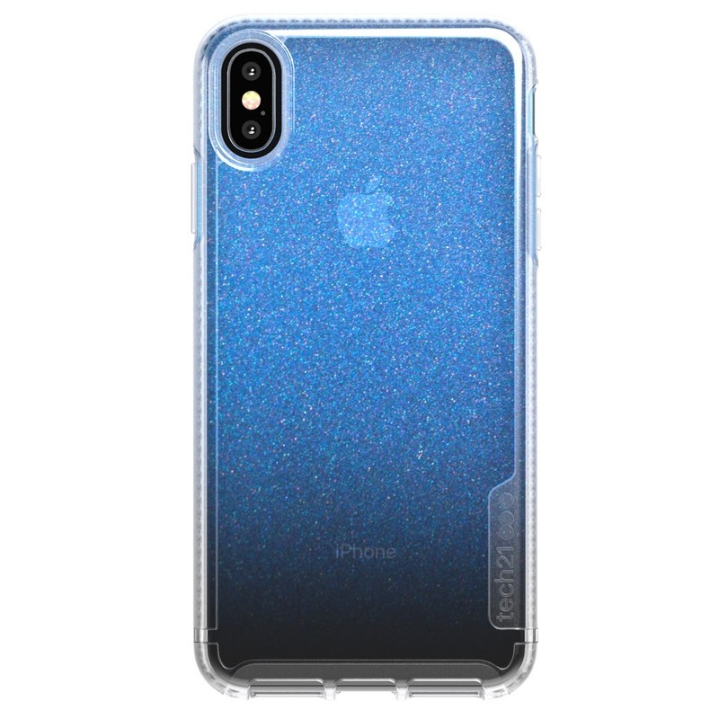 Tech21 Pure Clear iPhone XS Max Case Gradient Blue 01