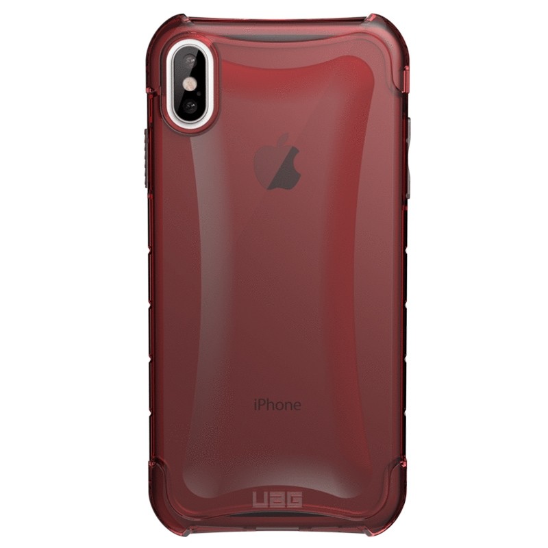 UAG Plyo iPhone XS Max Hoesje Crimson Red 01