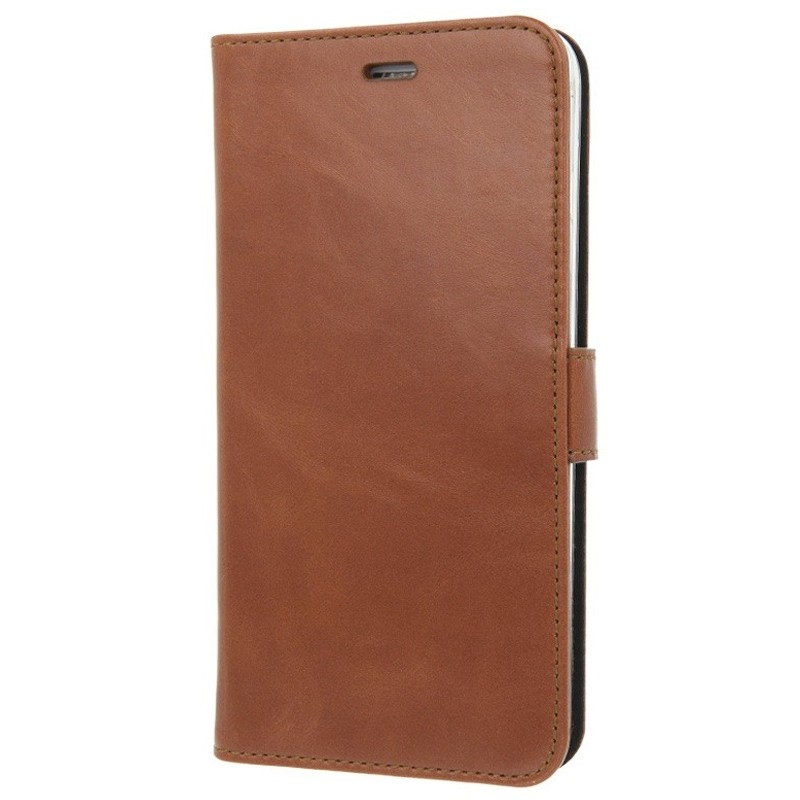 Valenta Booklet Classic Luxe iPhone SE (2022 / 2020)/8/7 brown 01