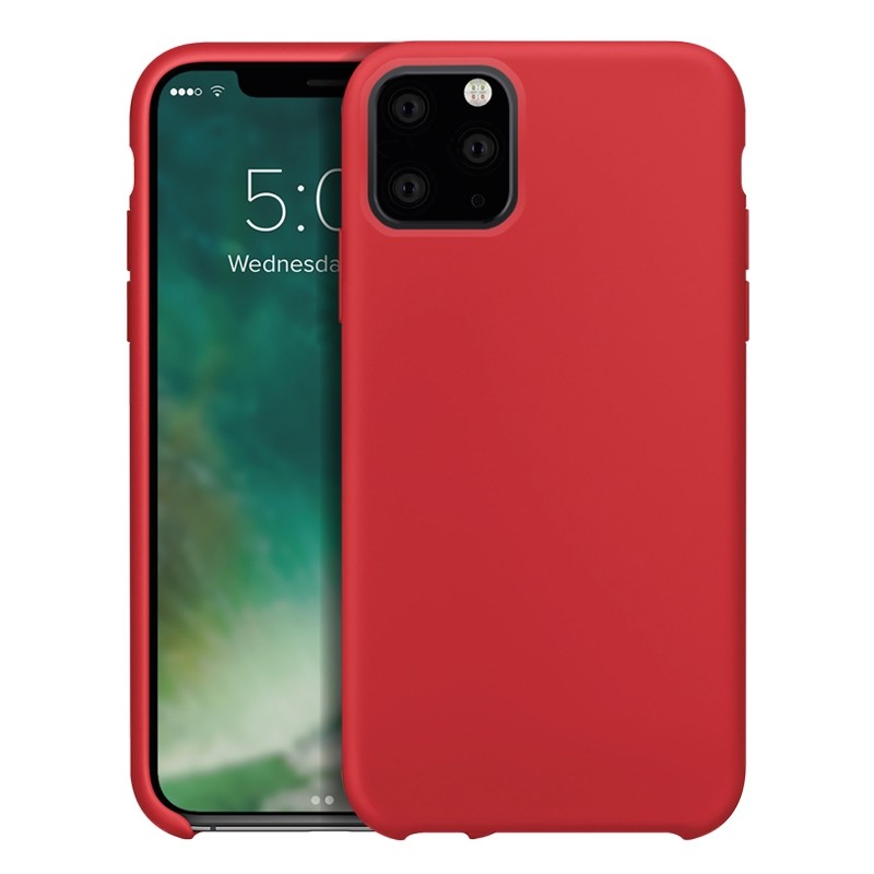 Xqisit Silicon Case iPhone 11 Pro Max Rood - 1