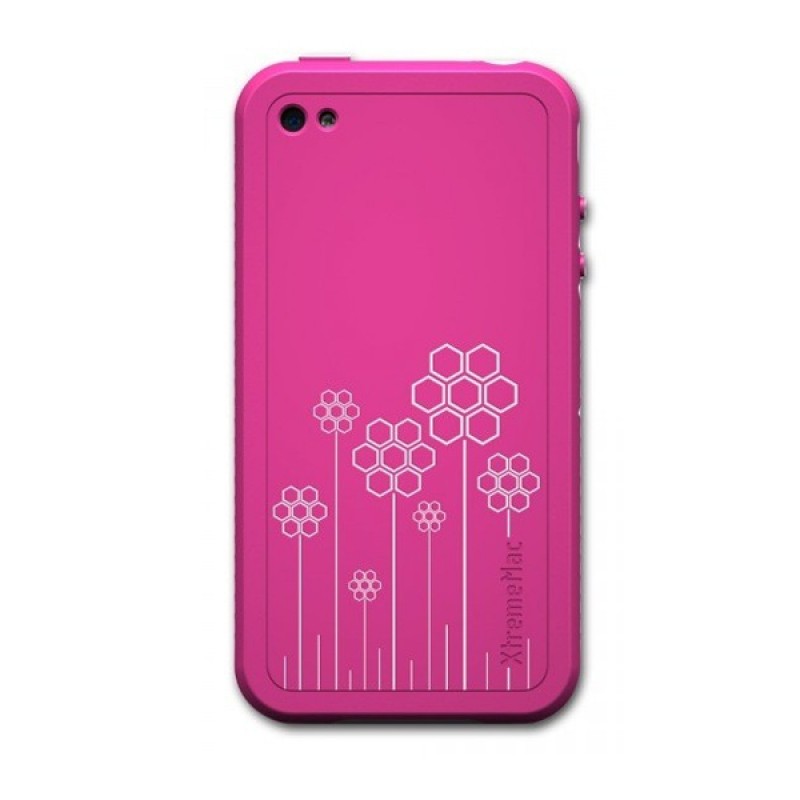 XtremeMac TuffWrap Tatu iPhone 4 Pink - 1
