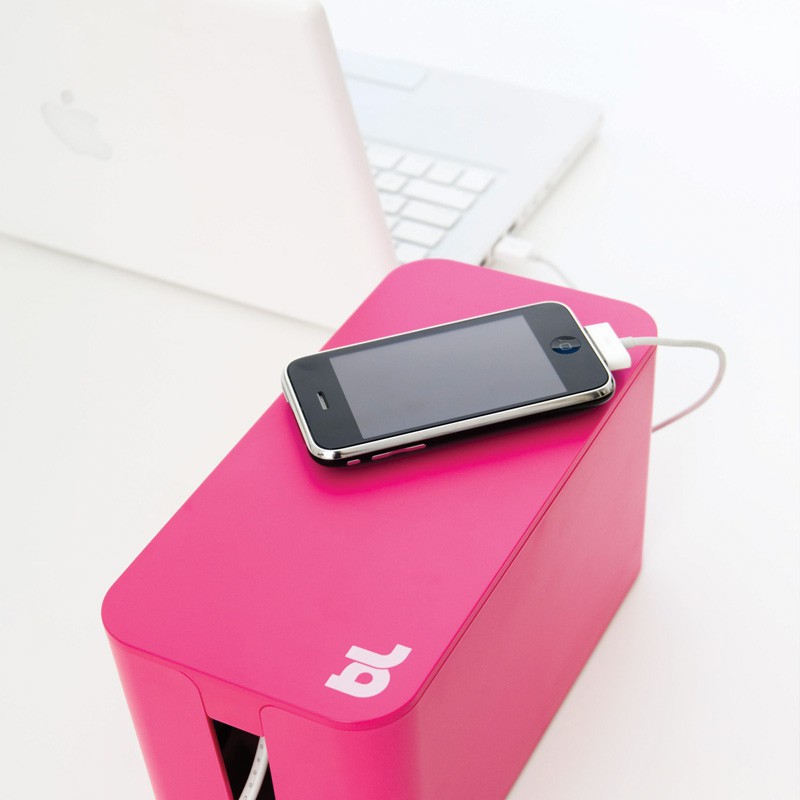 Bluelounge Cablebox Mini Pink  - 3