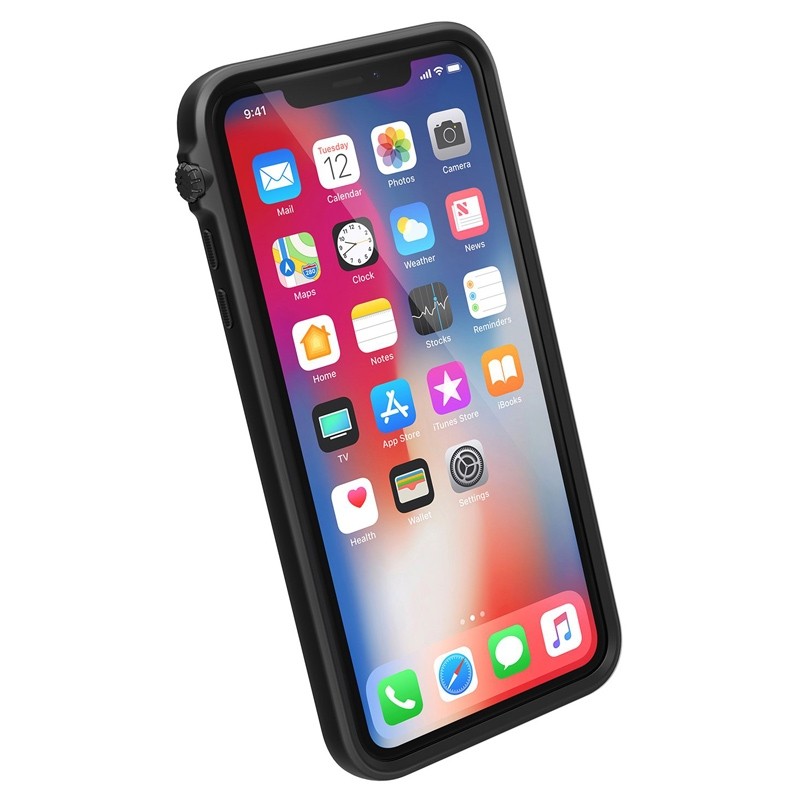 Catalyst Impact Protection Case iPhone XS Max Zwart / Transparant 03