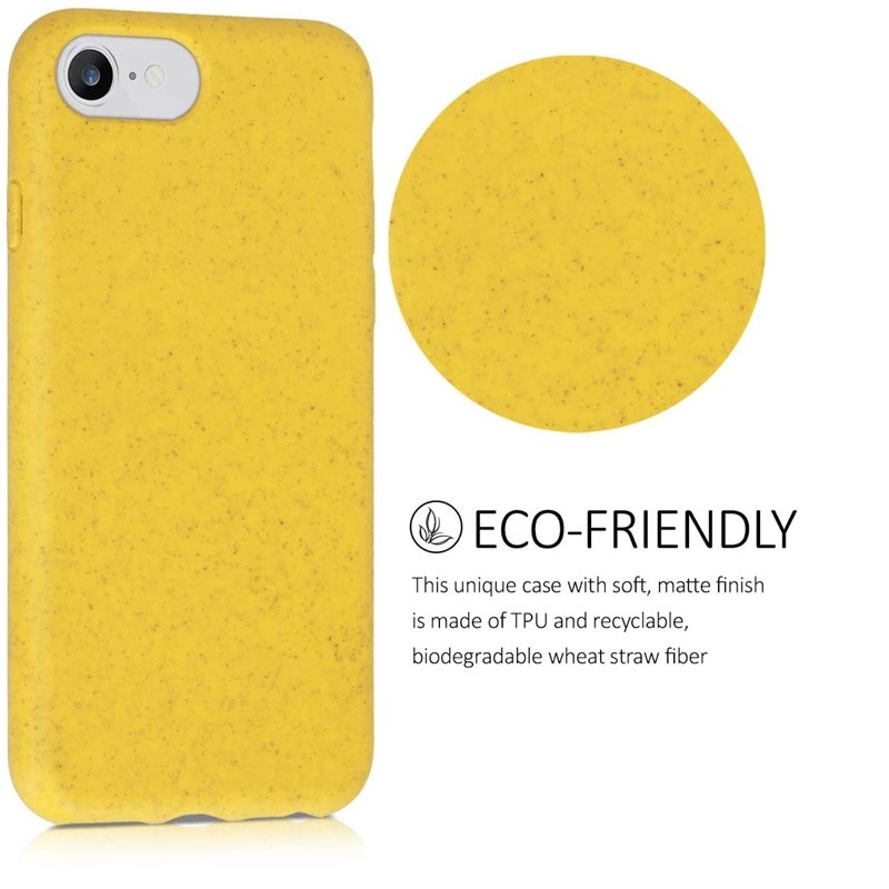 Mobiq Flexibel Eco Hoesje iPhone SE (2020)/8/7 Geel - 3