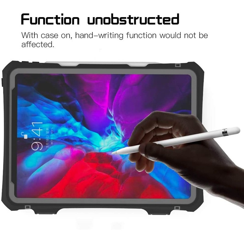 Mobiq Waterdichte Hoes iPad Pro 11 inch (2021/2020) Zwart - 3