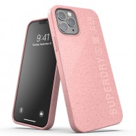 Superdry Compostable Snap Case iPhone 12 en iPhone 12 Pro Pink 01