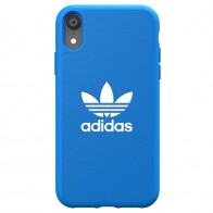 Adidas Moulded Case iPhone Xr blauw 01