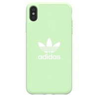 Adidas Moulded Case Canvas iPhone XS Max hoesje groen 01