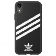Adidas Moulded Case iPhone Xr zwart/wit 01