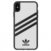 Adidas Moulded Case iPhone Xs Max wit/zwart 01