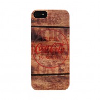 Coca Cola iPhone 5 Backcover Wood - 1