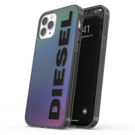 Diesel Snap Case Clear iPhone 12 en iPhone 12 Pro 5.4 Holo Logo 01