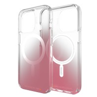 Gear4 Milan Snap Gradient iPhone 13 Pro MagSafe Hoesje Roze 01