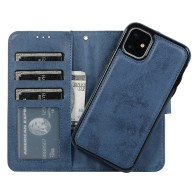 Mobiq Magnetische 2-in-1 Wallet Case iPhone 11 Pro Donkerblauw - 1