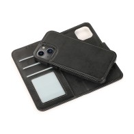 Mobiq Magnetische 2-in-1 Wallet Case iPhone 11 Zwart - 1