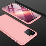 Mobiq 360 graden Hoesje iPhone 11 Pro Roze - 1