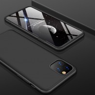 Mobiq 360 Graden Hoesje iPhone 12 Mini Zwart - 1