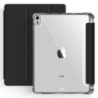 Mobiq Clear Back Folio Hoes iPad 2022 10.9 inch Zwart - 1