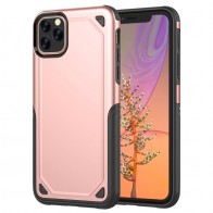 Mobiq extra beschermend armor hoesje iPhone 11 Pro roze - 1