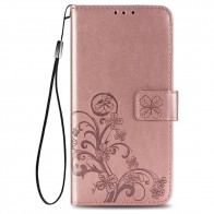 Mobiq Fashion Wallet Book Cover iPhone 12 Mini Rose Gold - 1