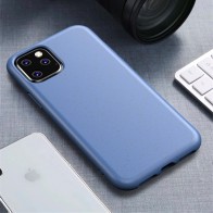 Mobiq Flexibel Eco Hoesje iPhone 11 Blauw - 1