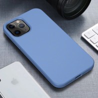 Mobiq Flexibel Eco Hoesje iPhone 12 6.1 inch Blauw - 1