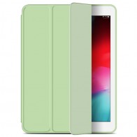 Mobiq Flexibele Tri-folio hoes iPad 9.7 2018/2017, iPad Air 2, iPad Air 1 Lime groen 01