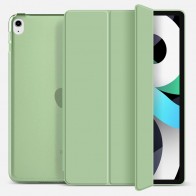 Mobiq Hard Case Folio Hoesje iPad Air (2020) Mintgroen - 1