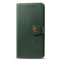 Mobiq Klassieke Wallet Case iPhone 12 Pro Max Groen - 1