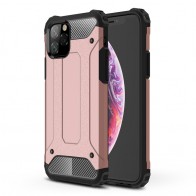 Mobiq Rugged Armor Case iPhone 11 Pro Max Roze - 1