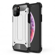 Mobiq Rugged Armor Case iPhone 11 Pro Max Zilver - 1