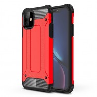 Mobiq Rugged Armor Case iPhone 11 Rood - 1