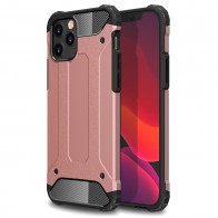 Mobiq - Rugged Armor Case iPhone 12 Pro Max Roze - 1