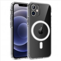 Mobiq Transparant Magsafe Hoesje iPhone 12 / 12 Pro - 1