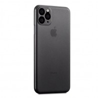 Mobiq Ultra Dun 0,3mm iPhone 11 Pro Hoesje Zwart - 1