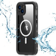 Mobiq Waterdicht Hoesje iPhone 15 Plus Zwart - 1 
