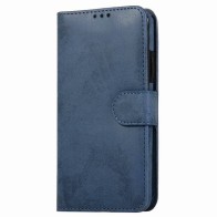 Mobiq Magnetische 2-in-1 Wallet Case iPhone 13 Blauw 01