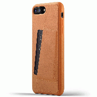 Mujjo Full Leather Wallet Case iPhone 8 Plus/7 Plus Tan 01