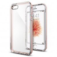 Spigen Neo Hybrid Crystal iPhone SE / 5S / 5 Rose Gold - 4