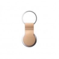 Nomad Leather Loop AirTag Hoesje Natural 01