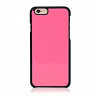 Knomo Leather Snap On iPhone 6 Pink - 1