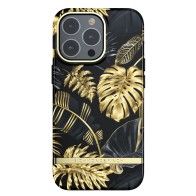 Richmond & Finch Trendy iPhone 13 Pro Hoesje Golden Jungle 01