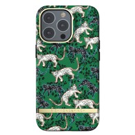Richmond & Finch Trendy iPhone 13 Pro Max Hoesje Green Leopard 01