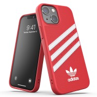 Adidas Moulded Case iPhone 13 Mini Rood / Wit 01