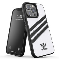 Adidas Moulded Case iPhone 13 Pro Wit / Zwart 01
