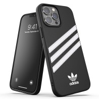 Adidas Moulded Case iPhone 13 Pro Max Zwart / Wit 01